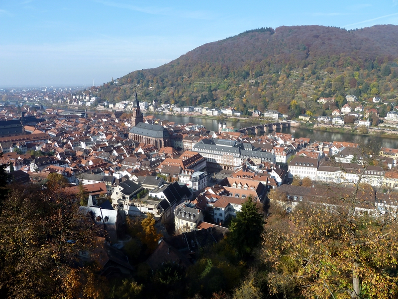 View to Heidelberg